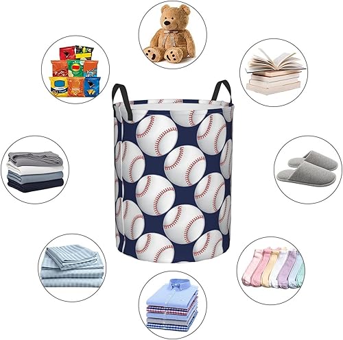 Miniatura 3 de Cesta de ropa sucia plegable para ropa sucia con asas, cesta de ropa plegable sucia, bolsa de lavandería fácil de transportar, cesta de