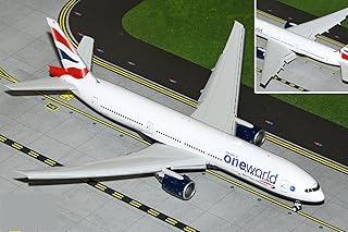 GeminiJets G2BAW1226F British Airways Boeing 777-200ER oneworld Flaps Down G-YMMR; Scale 1:200
