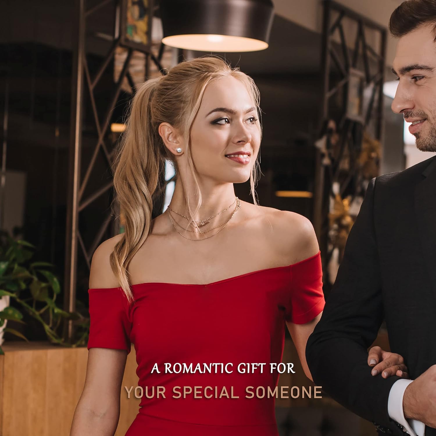 18k White Gold Plated 925 Sterling Silver Pure Brilliance Cubic Zirconia Stud Earrings Round Cut Simulated Diamond CZ Stud Earrings Fine Jewelry for Women Men - Image 4