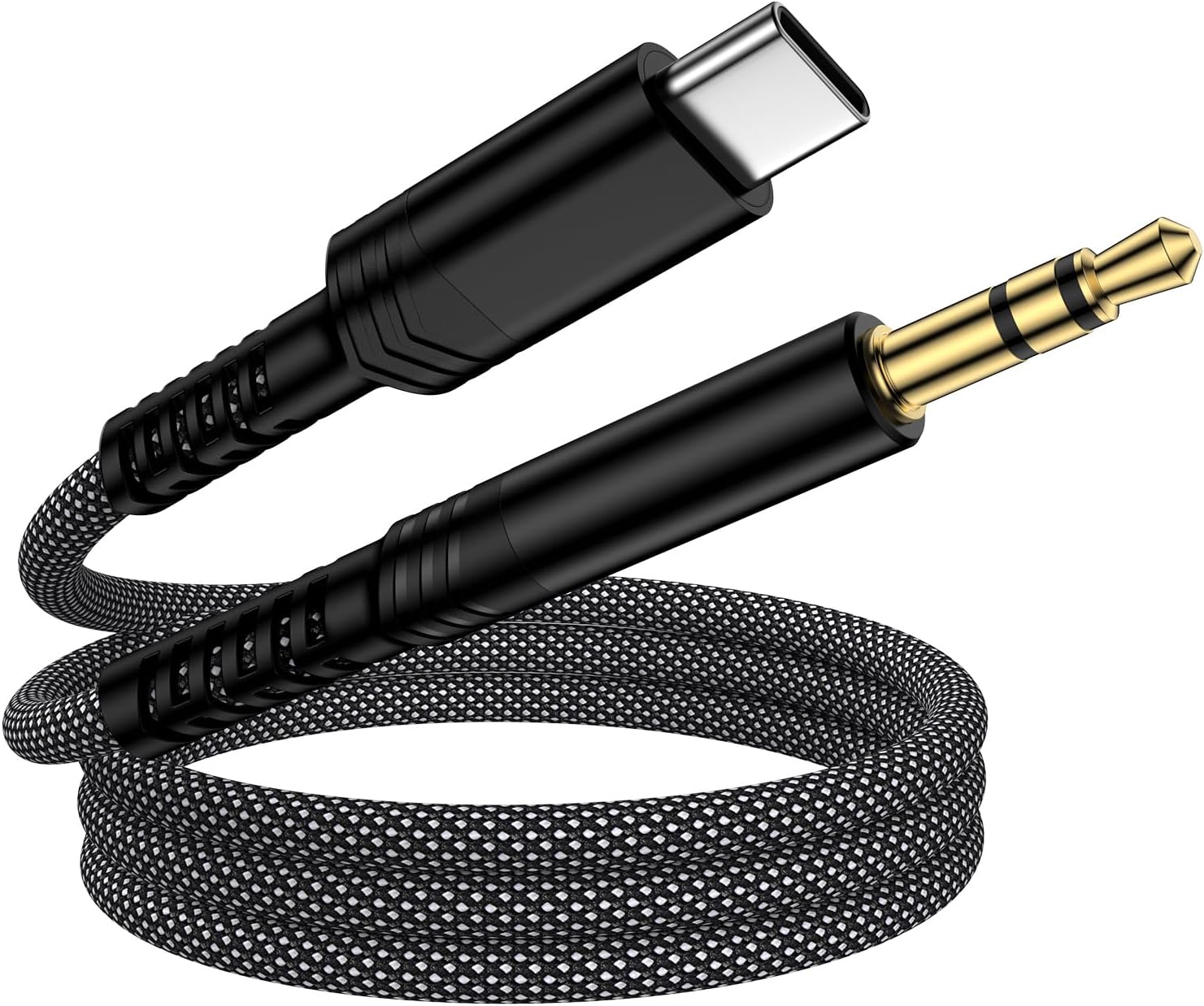 USB C to 3.5mm Aux Cord for iPhone 17 Pro Max,3FT Type C to Audio Adapter