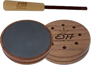 ESH Turkey Pot Calls – Realistic Friction Turkey Calls for Hunting – Easy-Use, High-Volume Pot Calls for Beginners & Pros