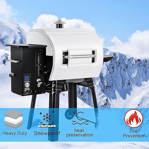 Miniatura 3 de Uniflasy Manta térmica con aislamiento térmico para Camp Chef de 24 pulgadas, Woodwind y SmokePro Classic 24 pulgadas, parrilla de pellets SmokePro