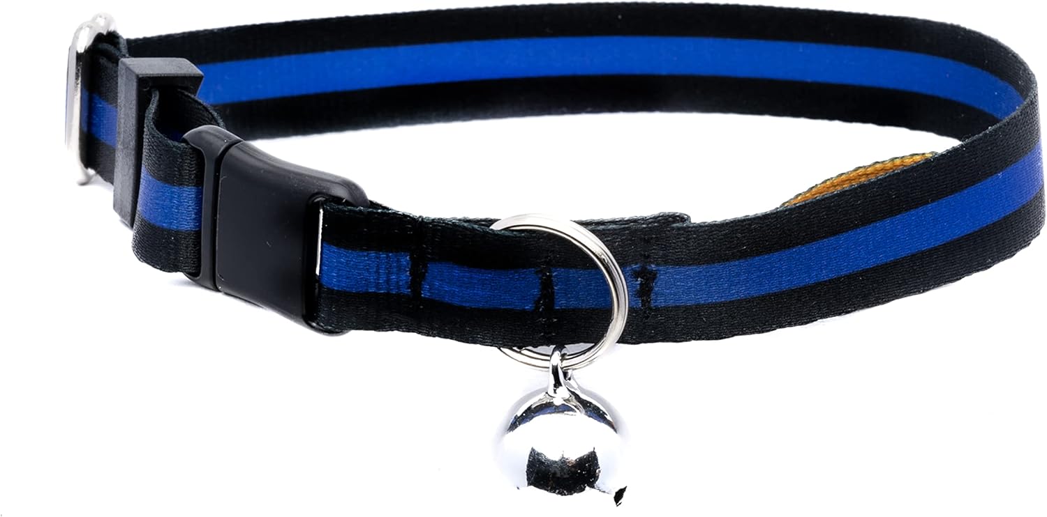 Collar para Gato Thin Blue Line - Diseño Camuflaje Resistente miniatura 1