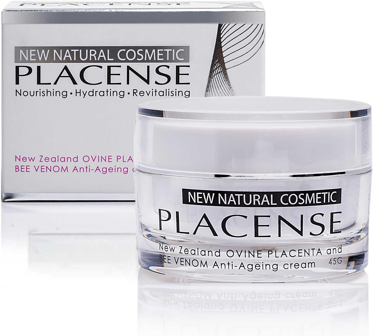 Beauteous Placense New Zealand Ovine Placenta and Bee Venom Anti-ageing Cream, 45 Gram