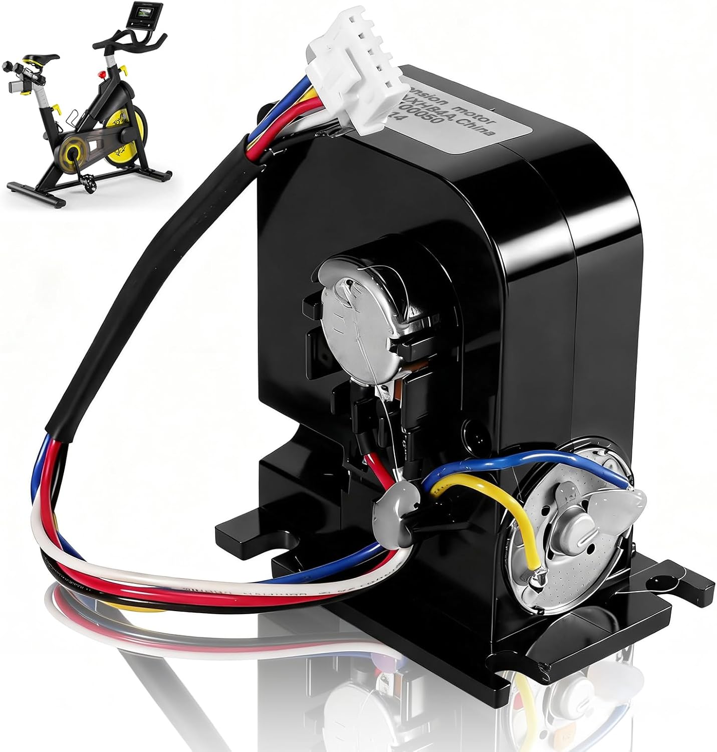 leaptrend Resistance Motor 6V 411458 Brake Tension Motor Compatible with Nordic Track ProForm Tour DE France Smart Power 10.0 Stationary Bike Elliptical