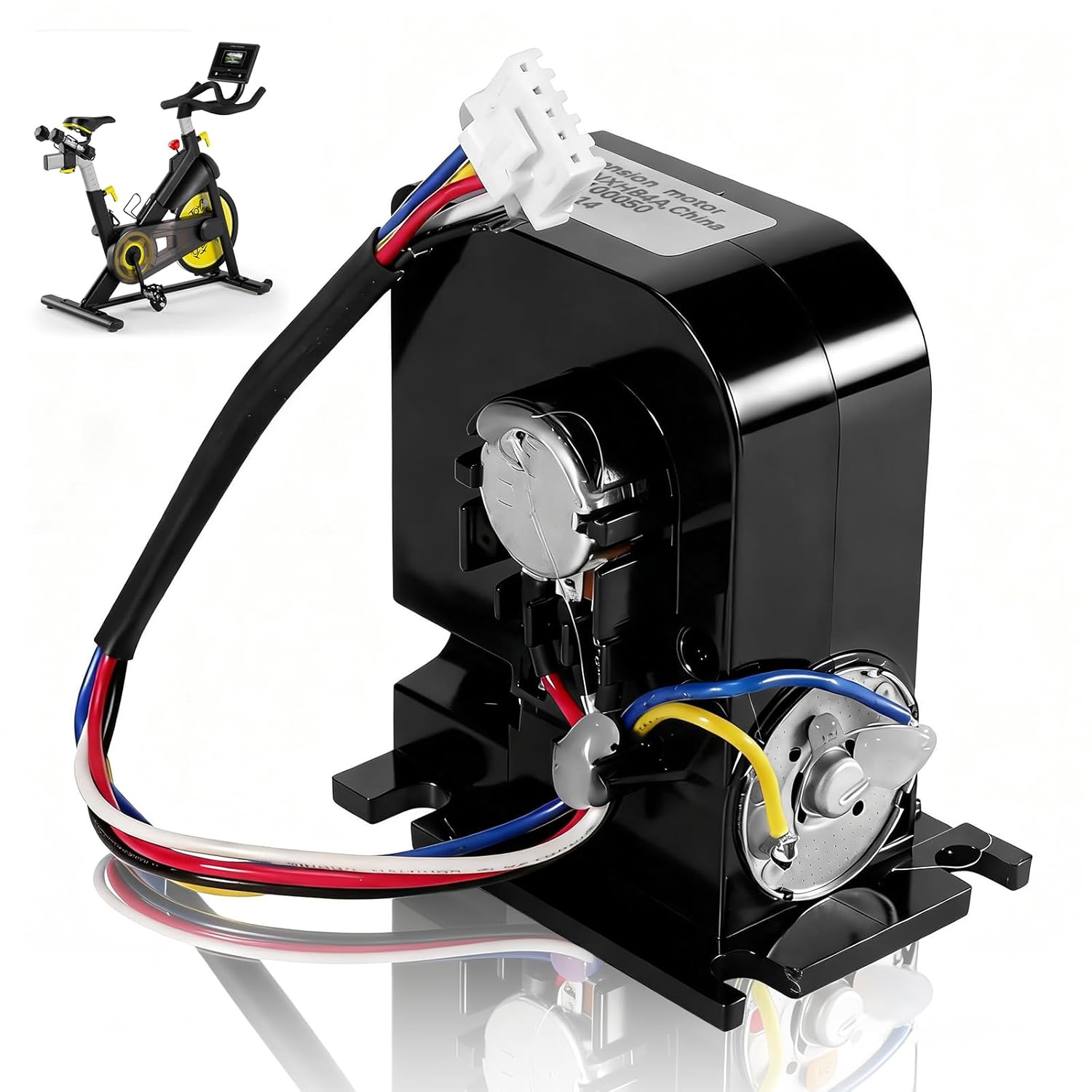 LEAPTREND 411458 Resistance Motor 6V Tension Motor Compatible with Nordic Track ProForm Tour DE France Smart Power 10.0 Stationary Bike Elliptical