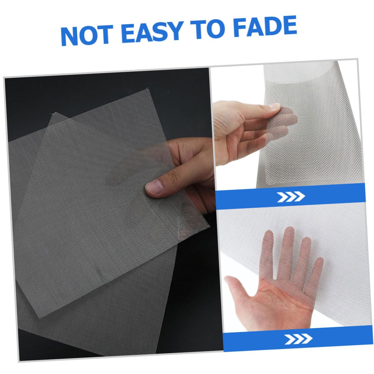 Generic 16pcs Stainless Steel Welding Mesh Screen for Automotive Bumper Repair Reinforcing Mesh for Quick Fix and Seamless Restoration of Car Damage