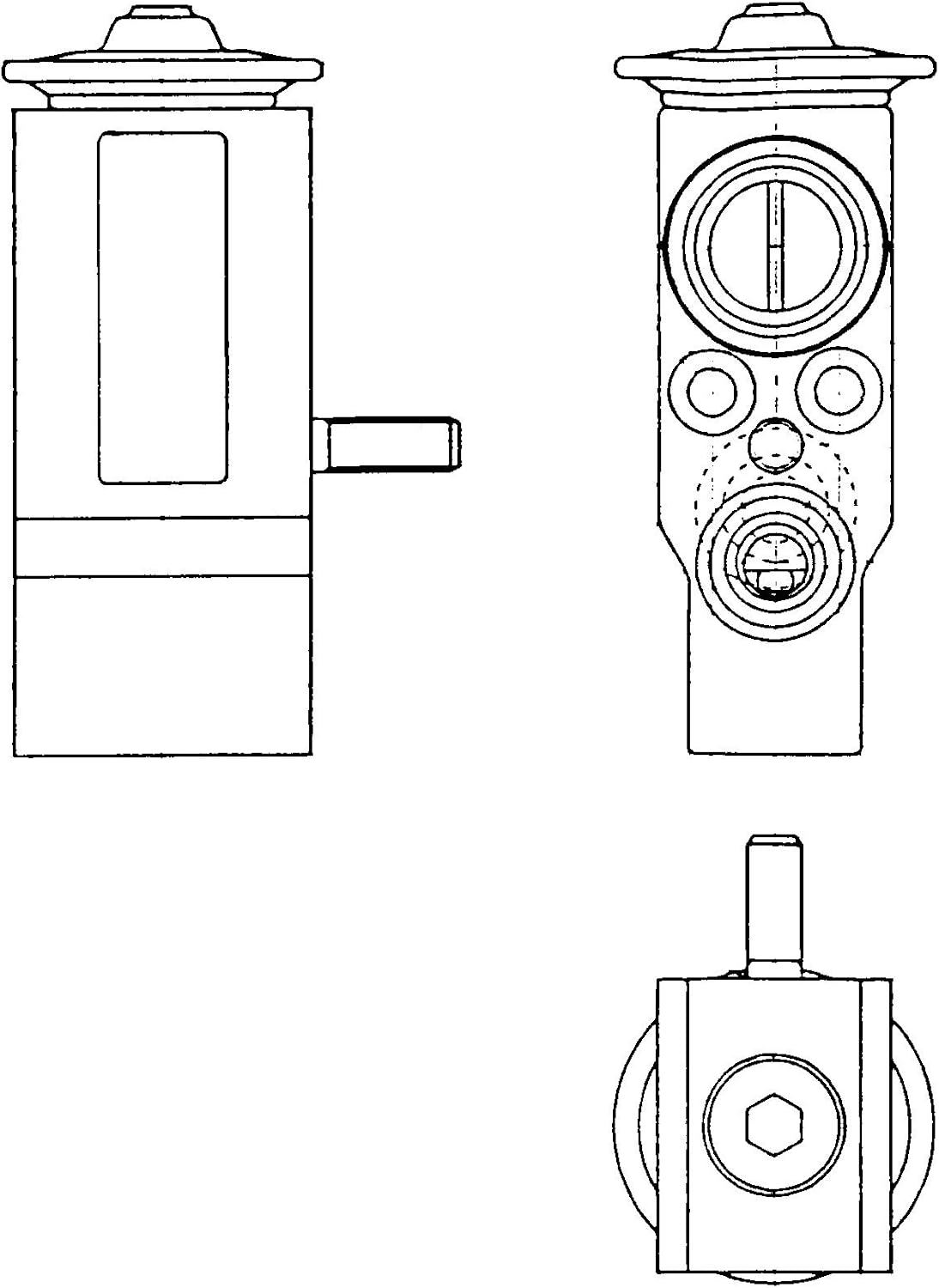 Mahle AVE 130 000P Expansion Valve and Orifice Tube