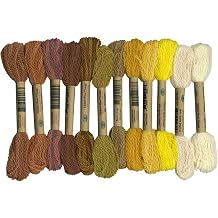 Valdani Alpine Seasons Thread Size 8 2ply Wool 12 Skein Sampler