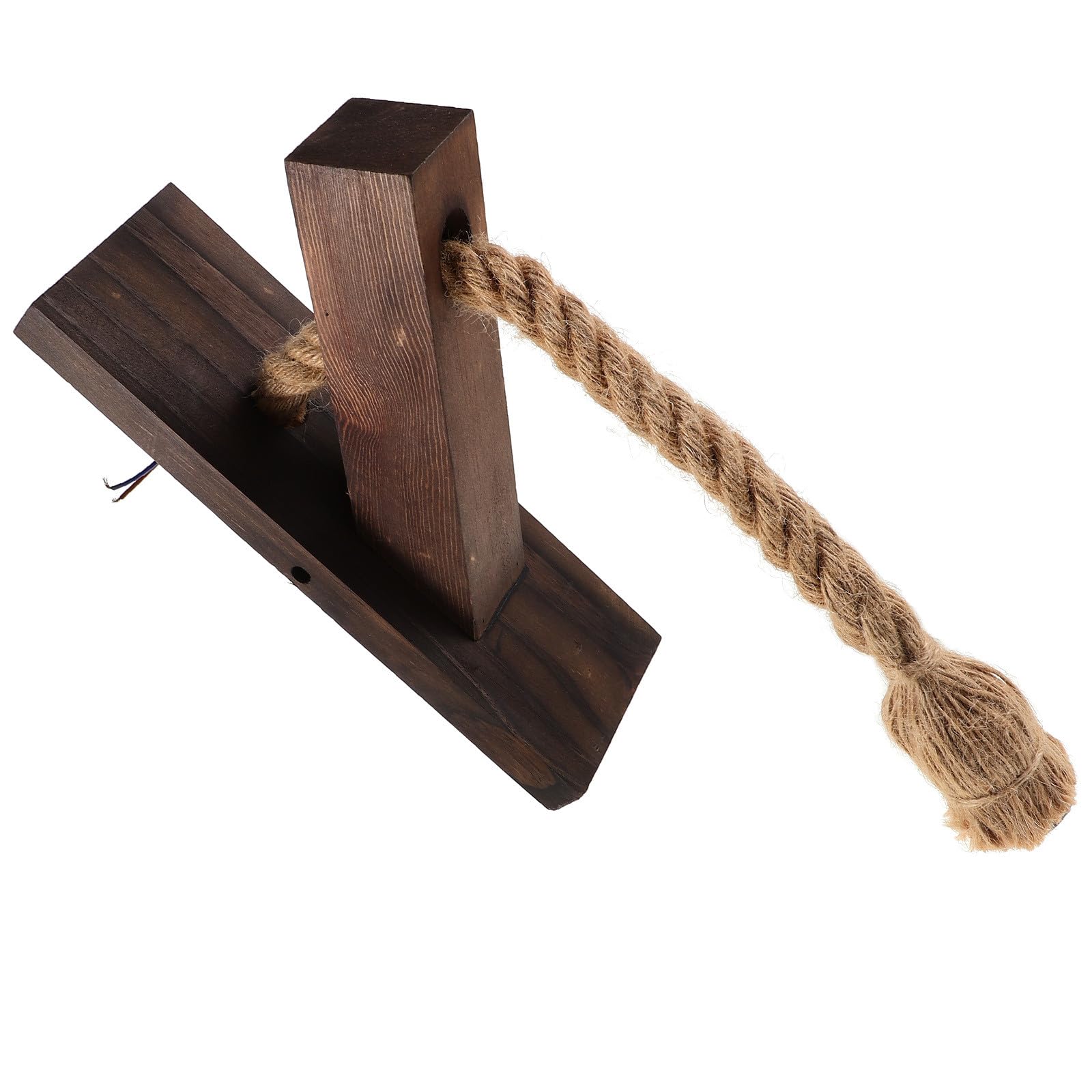 Lámpara de pared de madera para solucionar paredes vacías con estilo rústico 8