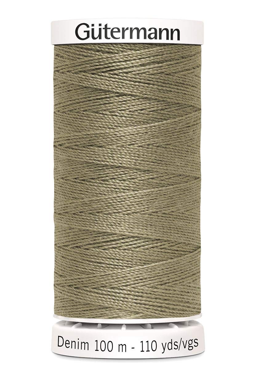 Gutermann Denim 100m Spool Polyester Thread No. 50 for Machine and Hand - Colour 2725