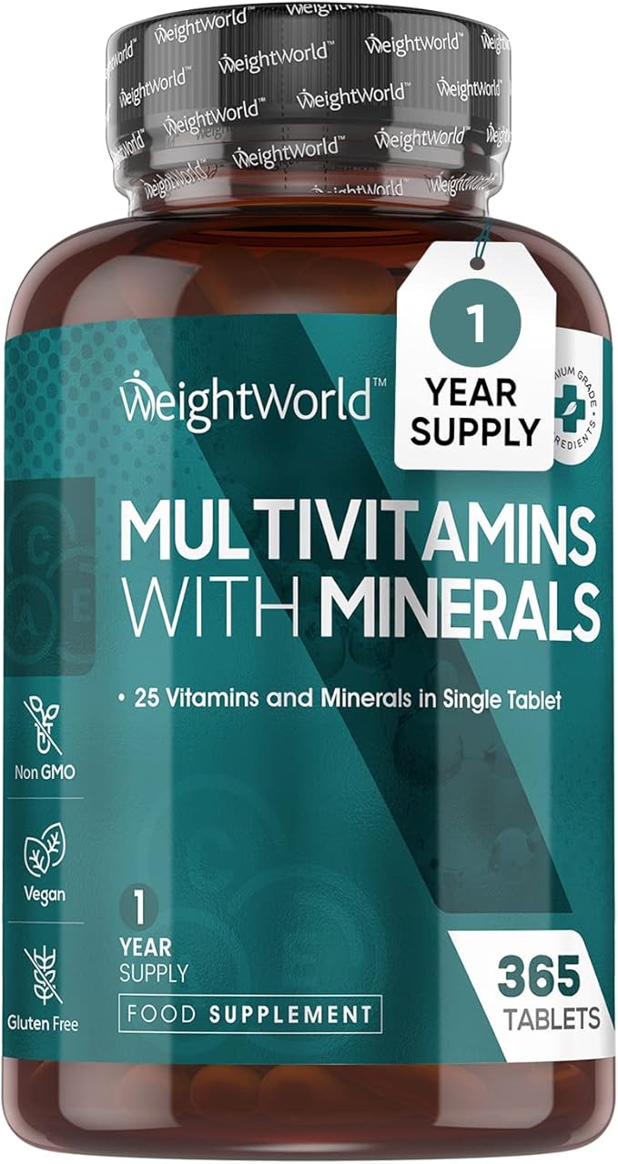 Vegan Multivitamins and Minerals 1 Year Supply Peppermint Flavour