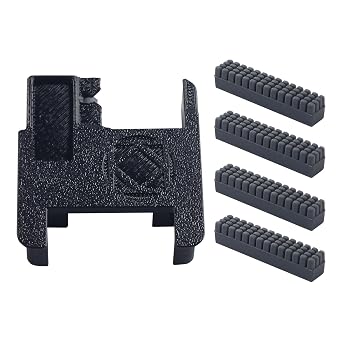 3D Printer Accessories P1P P1S Upgrade Silicone Nozzle Brush Replacement Kit Hotend Nozzles Cleaner Wiper Tool for Cleaning Extruded Filament Printing Material Build Up