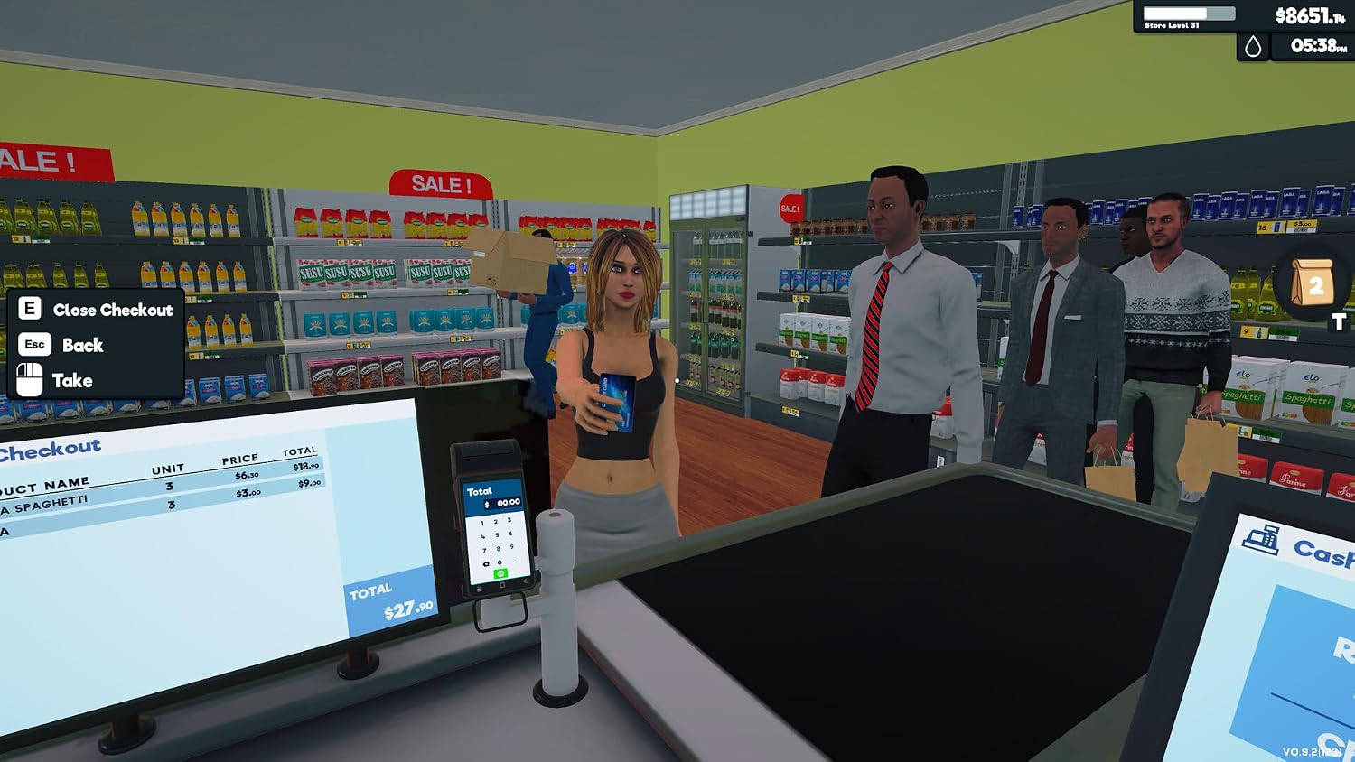 Supermarket Simulator (Game Key Card) - Nintendo Switch 2 image 4