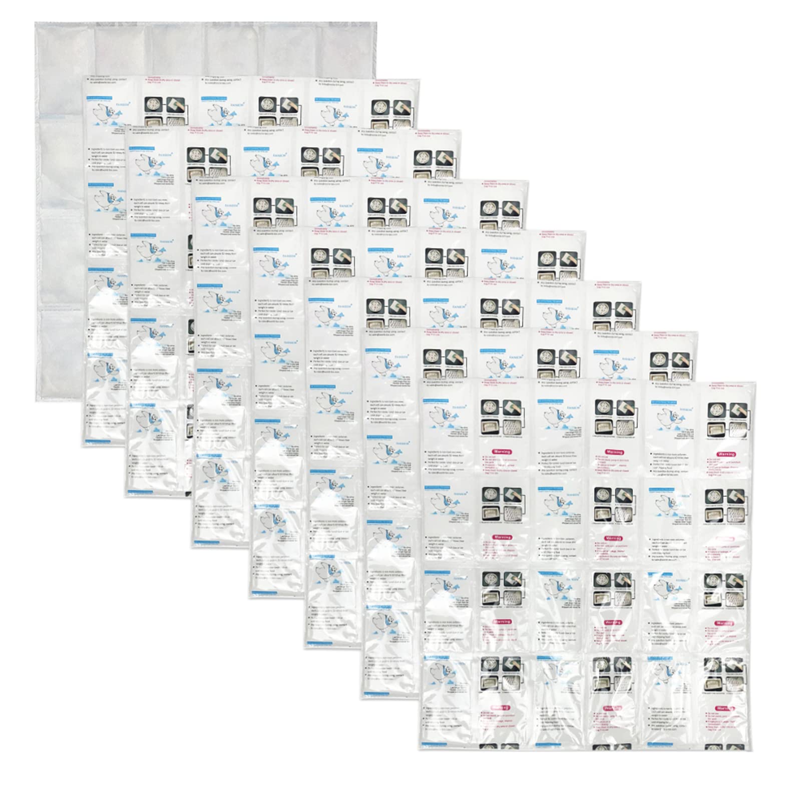 Buy Dry Ice Packs for Shipping Frozen Food, Cold Pack for Coolers Long