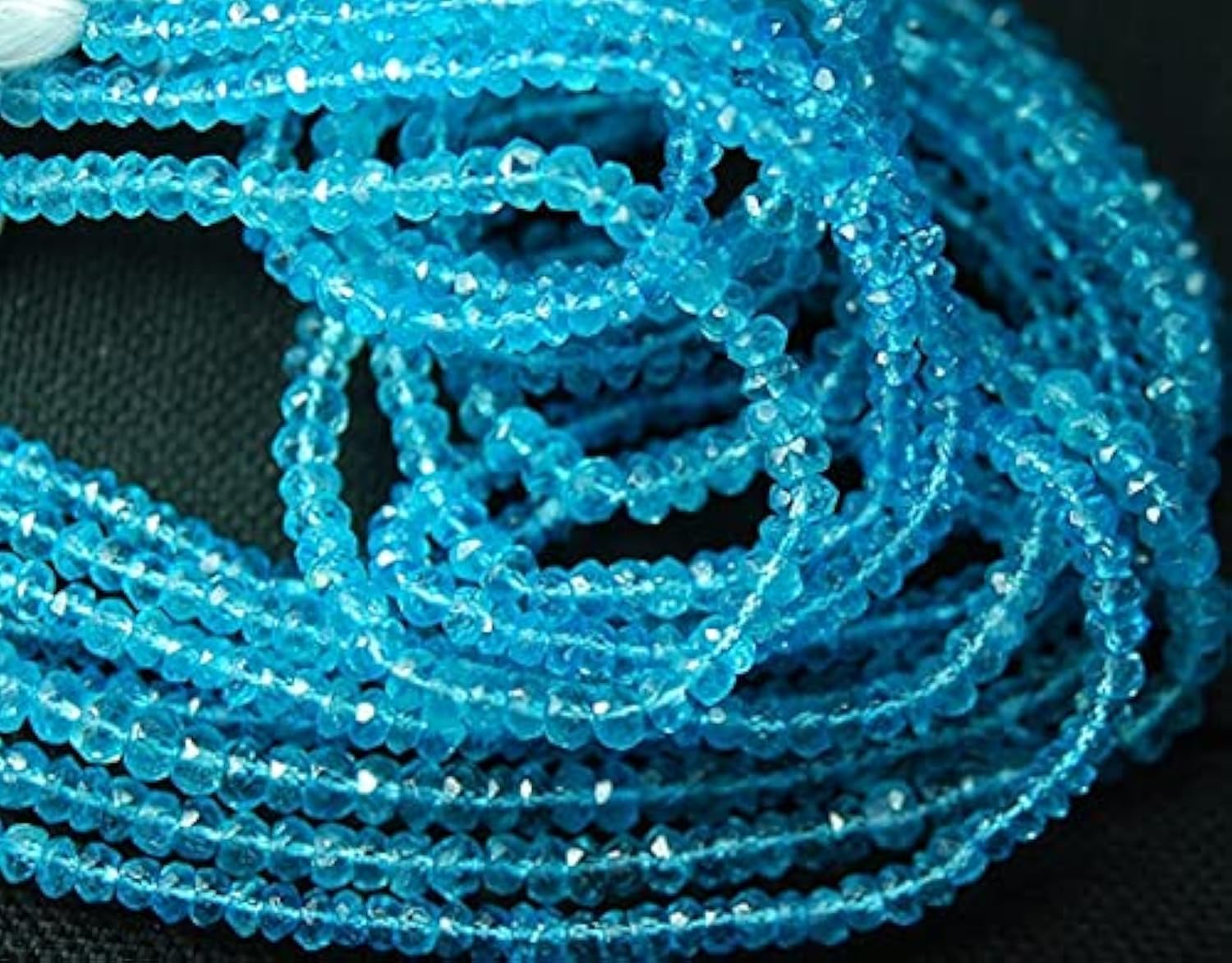 Rondelles Facettées 3.5mm Sky Blue Mystic az pour Éclat de Vos Bracelets Main
