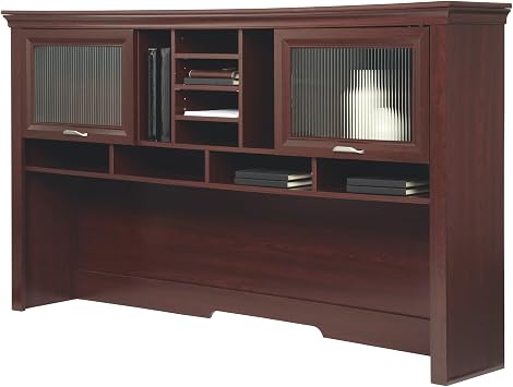 Realspace Magellan Performance 71"W Hutch for L-Desk, Cherry