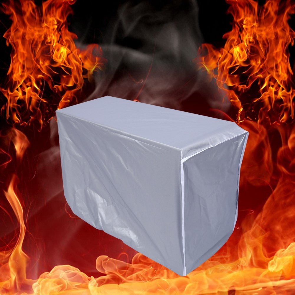 VALINK Durable AC Cover, Outdoor Air Conditioner Cover Waterproof Anti-Dust Sunscreen Air-Conditioner Cover Protectors - View #4