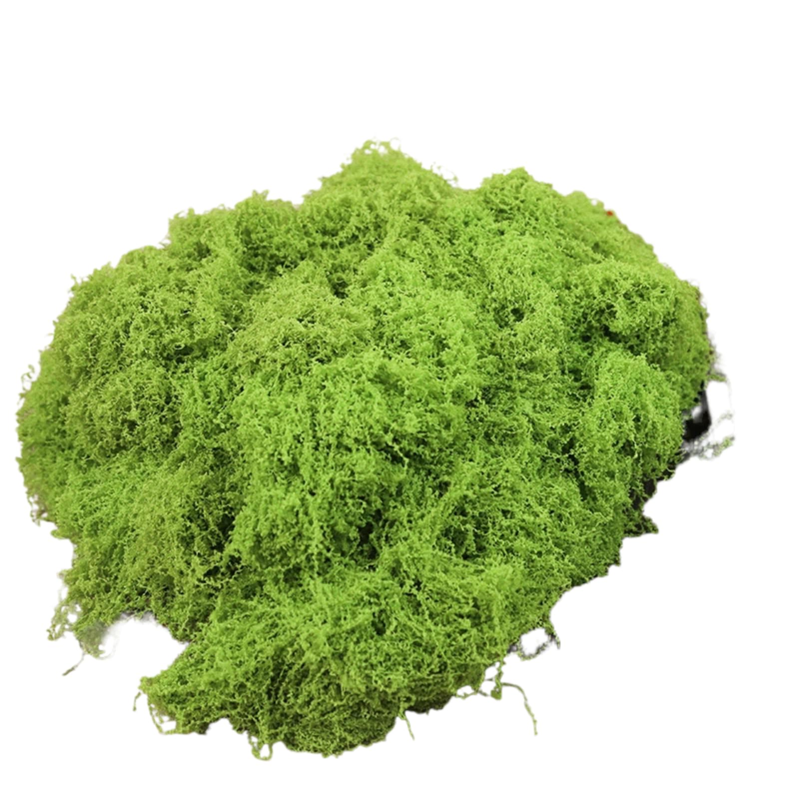 JWGULHAVZ Artificial Stringy Moss Lawn for DIY Micro Landscape, Bonsai Potting & Decorative Greenery