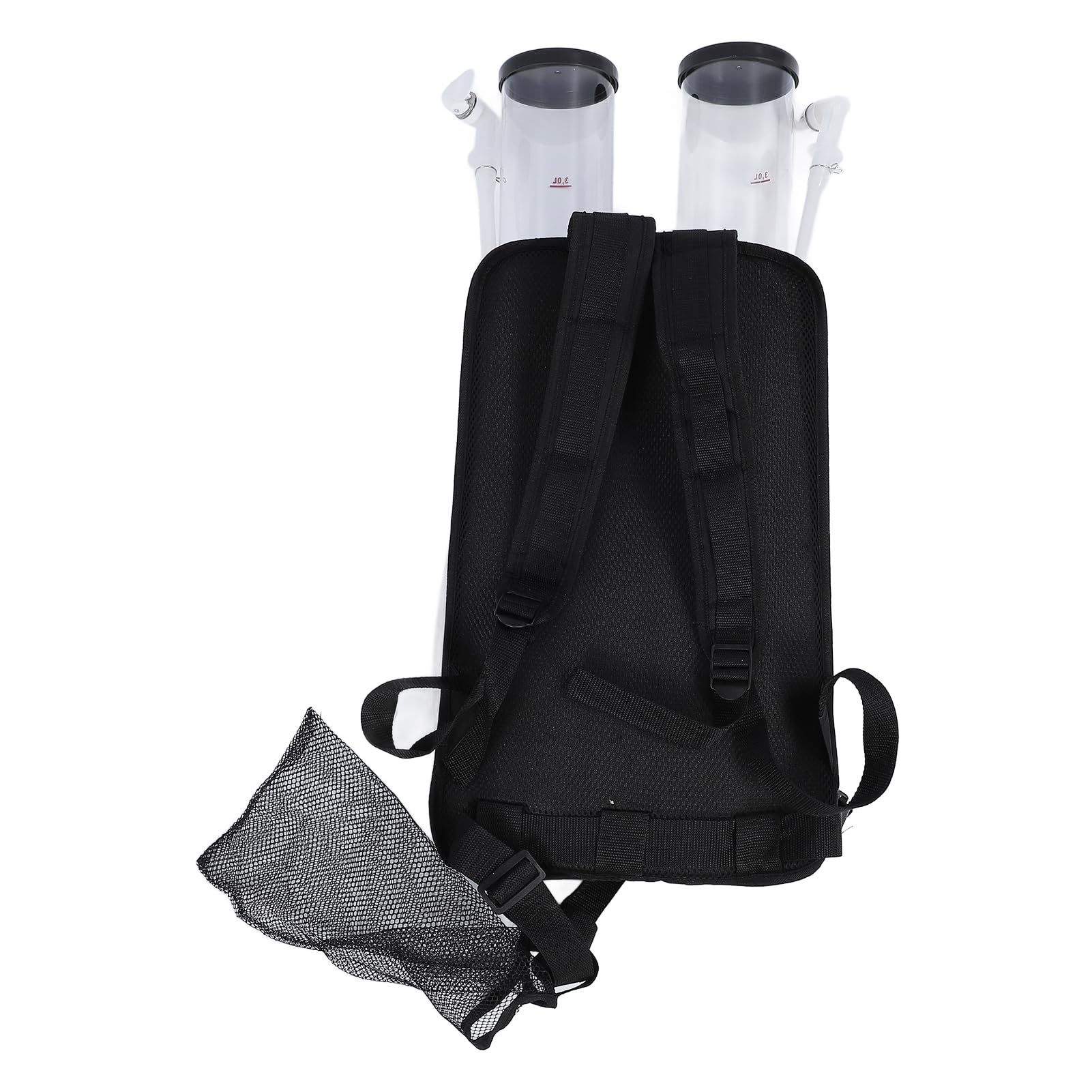 Duokon Distributore di Bevande per Zaino da 6 Litri Doppi Serbatoi da 3 Litri Distributore di Bevande Portatile per Birra e Vino con Spallacci Imbottiti per Feste Camping Bar