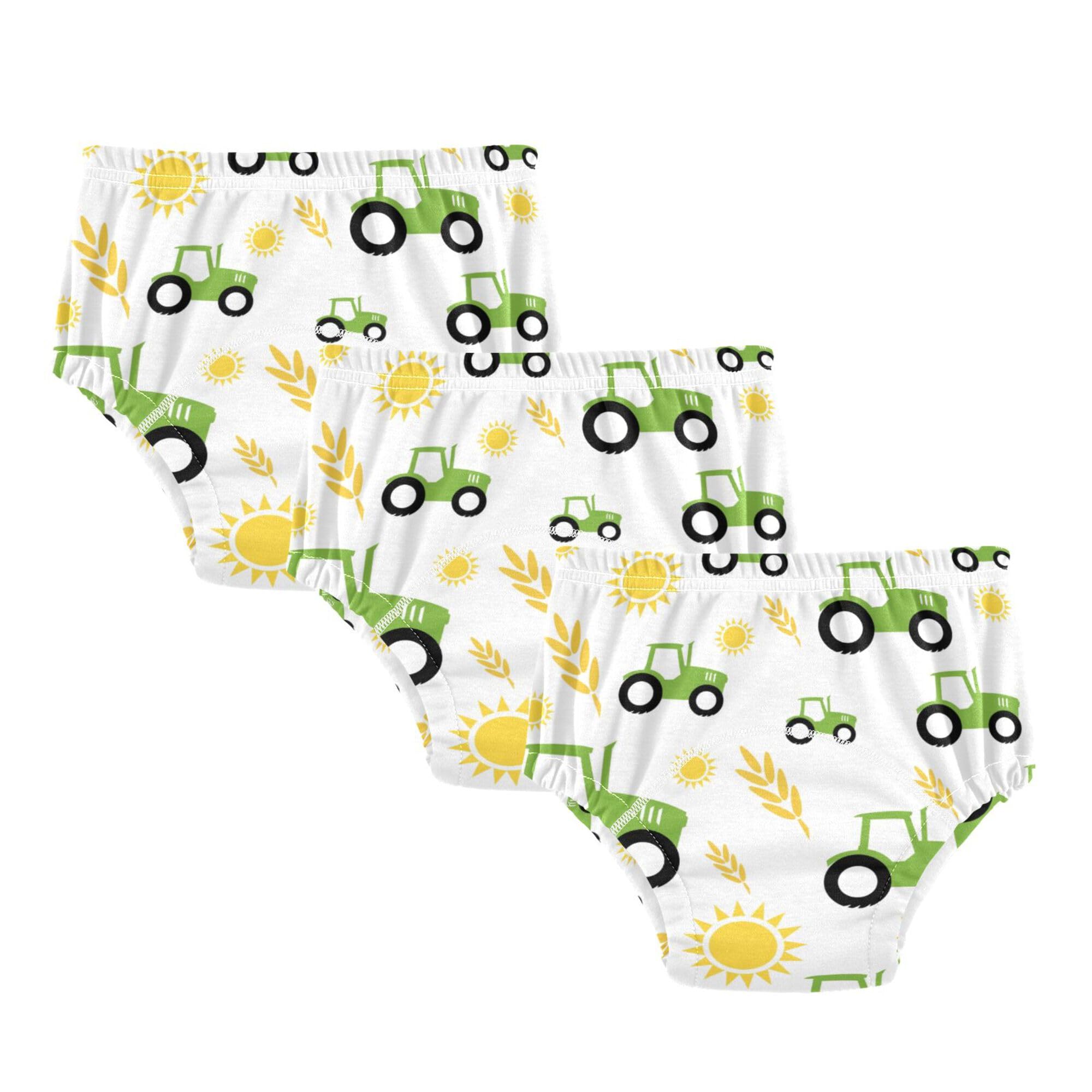 Toddler Potty Training Underwear Cotton Absorbent Soft Baby Girl Boy Potty Training Pant 2t-5t