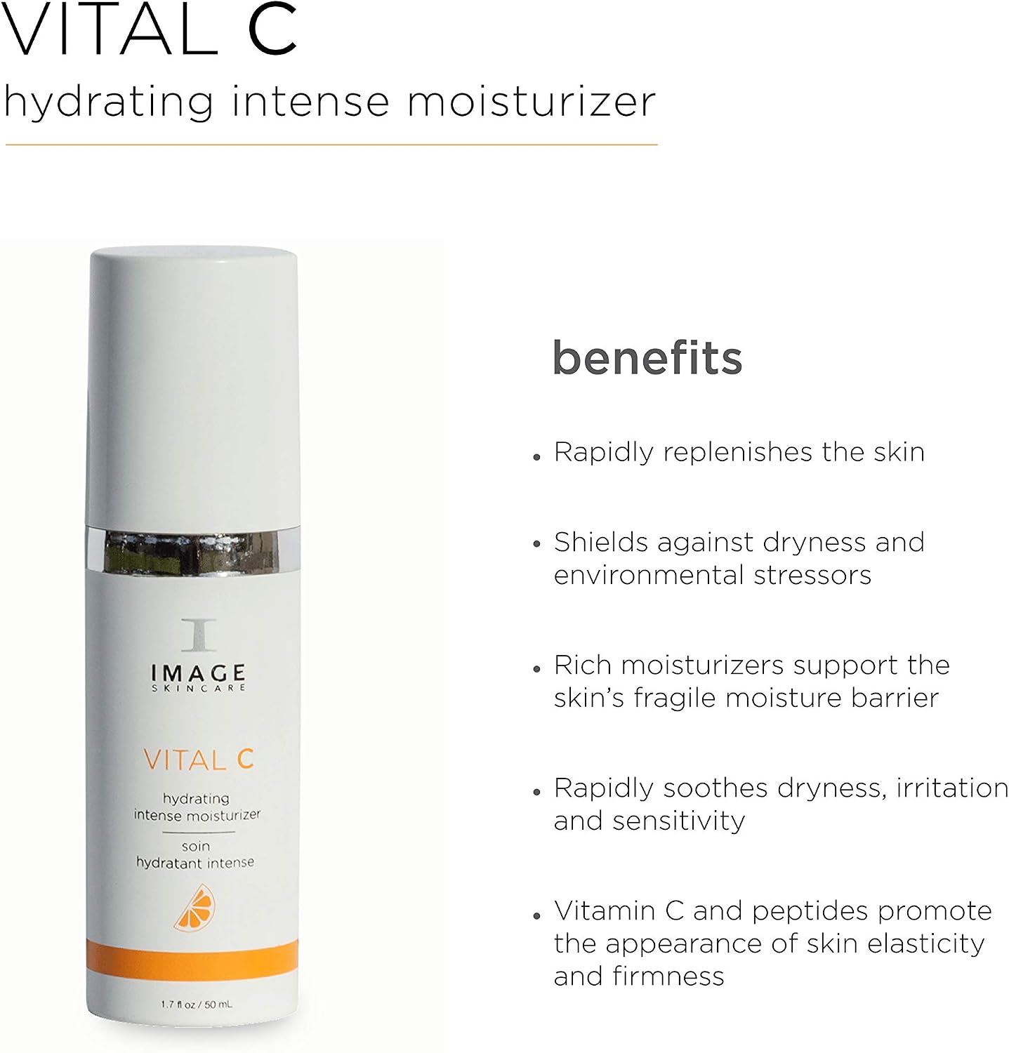 Image Skin Care V-102N Vital C Hydrating Intense Moisturiser 50ml - Image 3