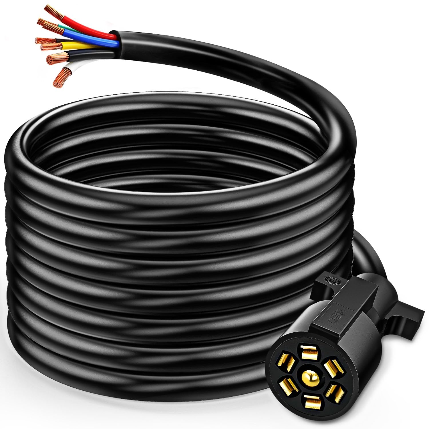 Nilight 7 Way Trailer Junction Box Weatherproof Color-Coded Studs — Amazon image 12