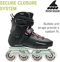 Vista 5 de Rollerblade Twister XT - Patines en línea para mujer, color negromenta, rendimiento urbano