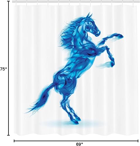 Miniatura 5 de Juego de cortina de regadera Ambesonne Collection, tela de poliéster