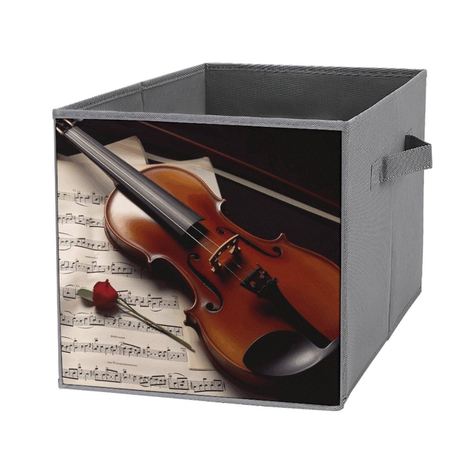 Partitions de violon protégées du désordre avec 6 boîtes empilables
