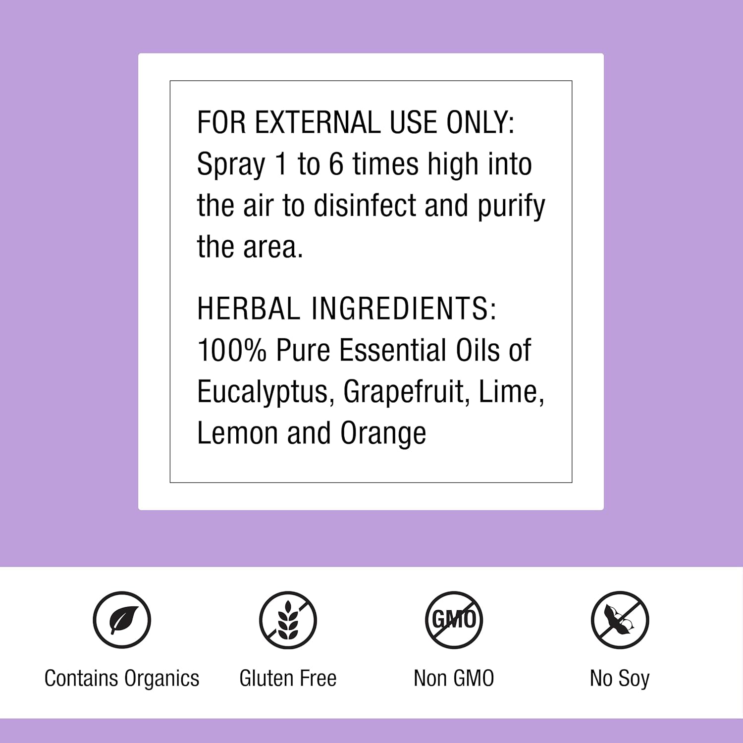 Dr. Schulze's Air Detox - Air Spray for Immune Support - Essential Oils - Uplifting, Calm Atmosphere - Fresh Home - Organic Herbal Formula - 4 oz