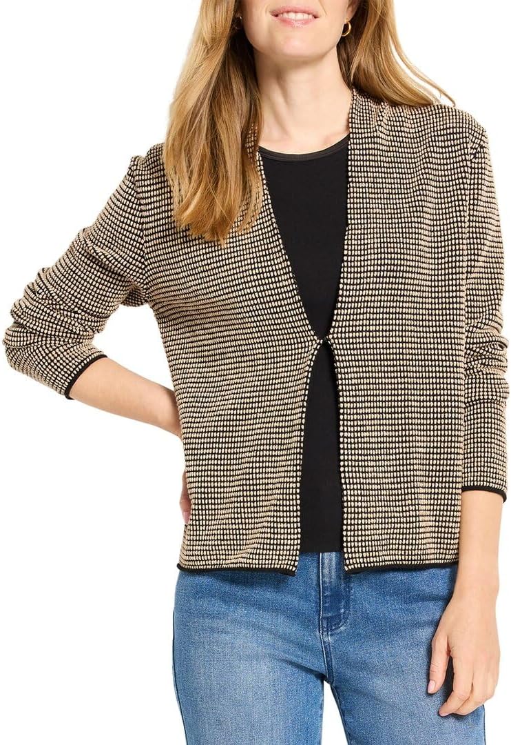NIC+Zoe Womens Pixel Hooked Up Cardigan