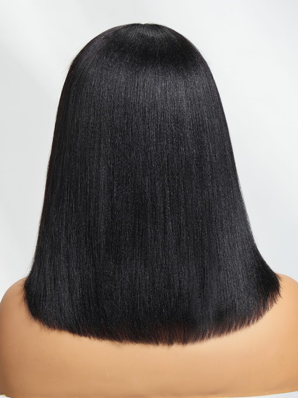 Amazon.com : UNICE 12 Inch Yaki Straight Glueless Bob Wig  display picture 3