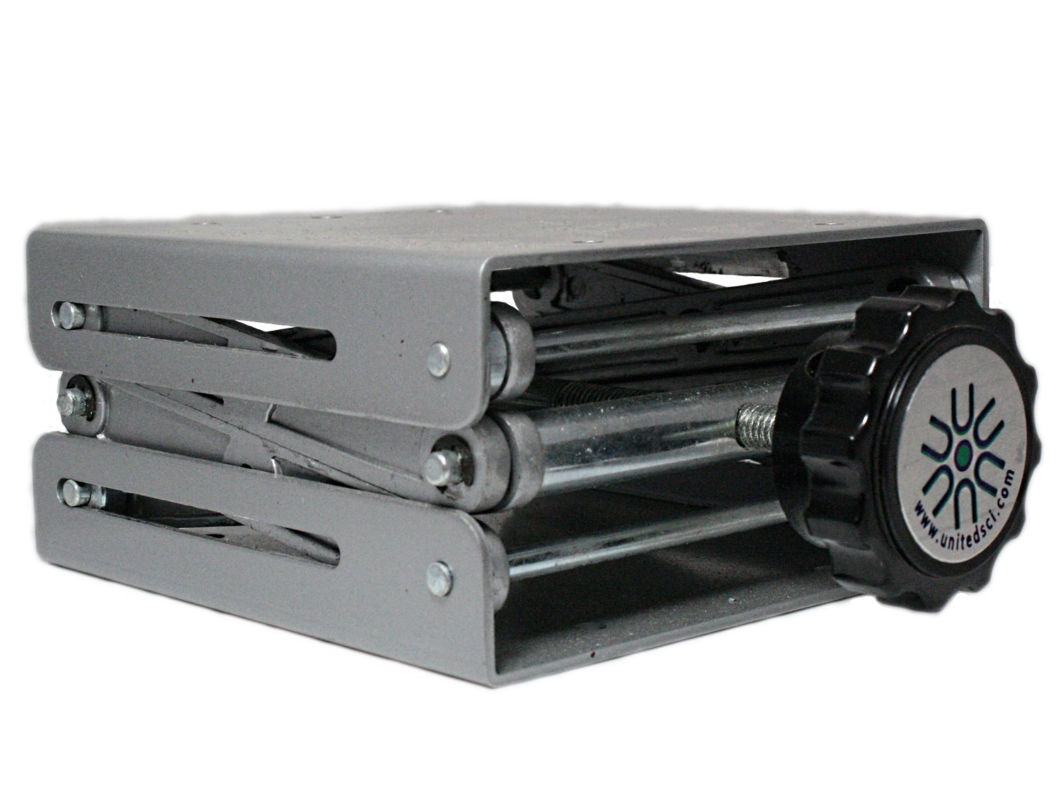 8x8 Inch Adjustable Laboratory Scissor Jack w/Square Platform