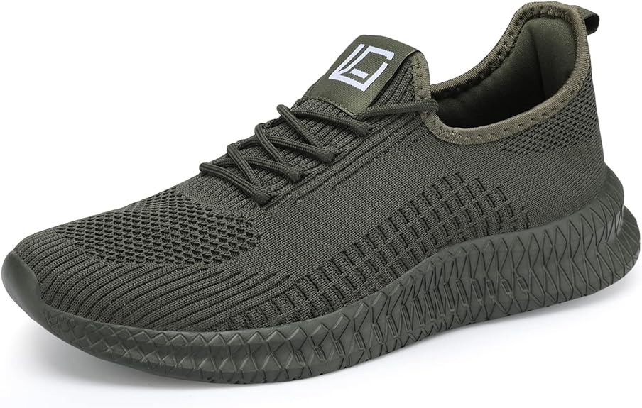 LCGJR Men's Running Shoes Ultra Lightweight Breathable Comfortable