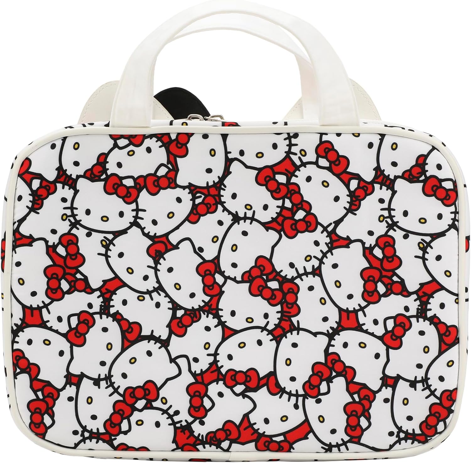 Hello Kitty Foldable Hanging Toiletry Travel Makeup Bag Cosmetic Case With 3D Bow