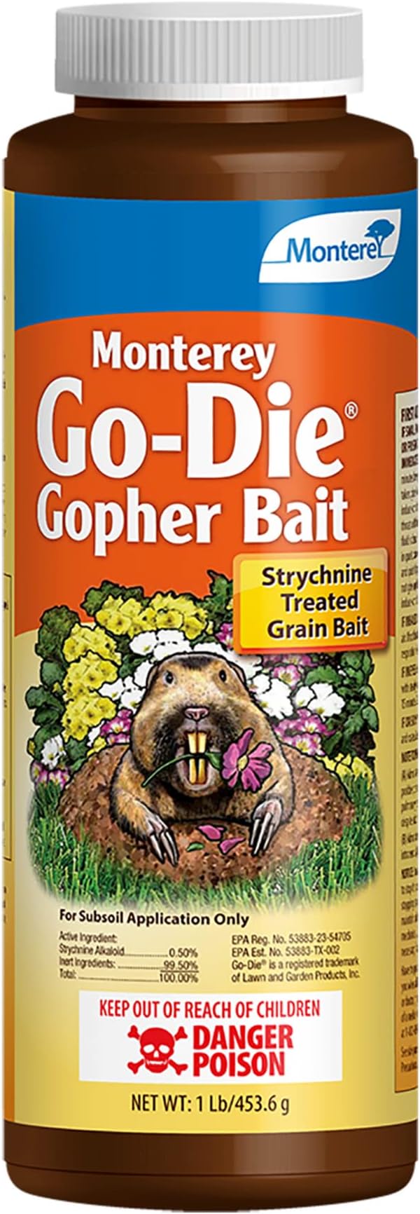 Monterey LG 9250 Gopher Bait, Brown