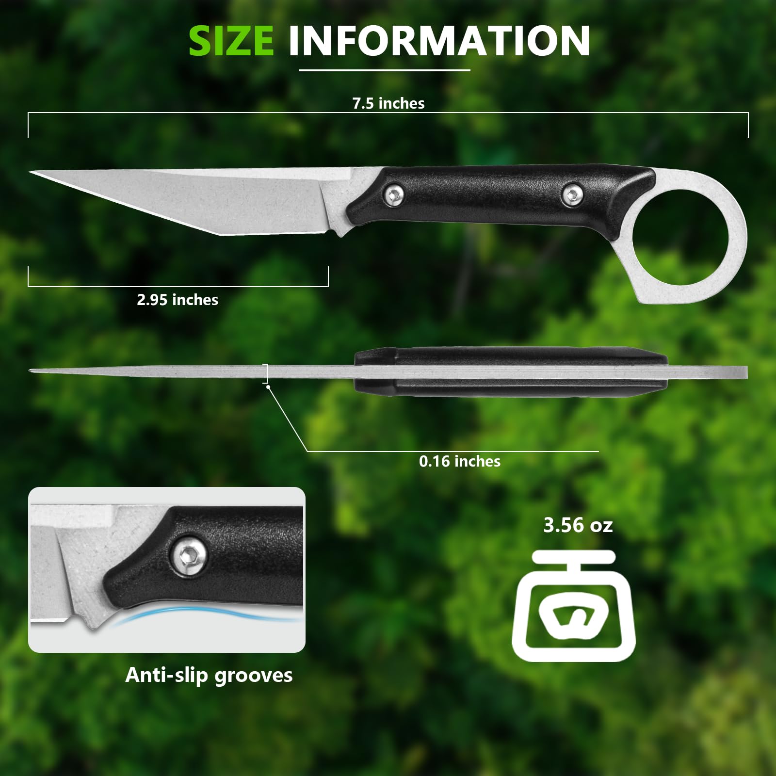 Kershaw Scallion Aluminum Jewel Tone Purple Hunting Knife