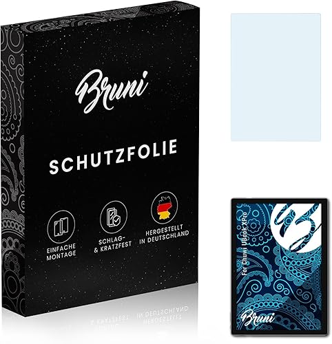 Bruni Protector de pantalla compatible con Chuwi UBook XPro Protector Film, película protectora transparente (2X)