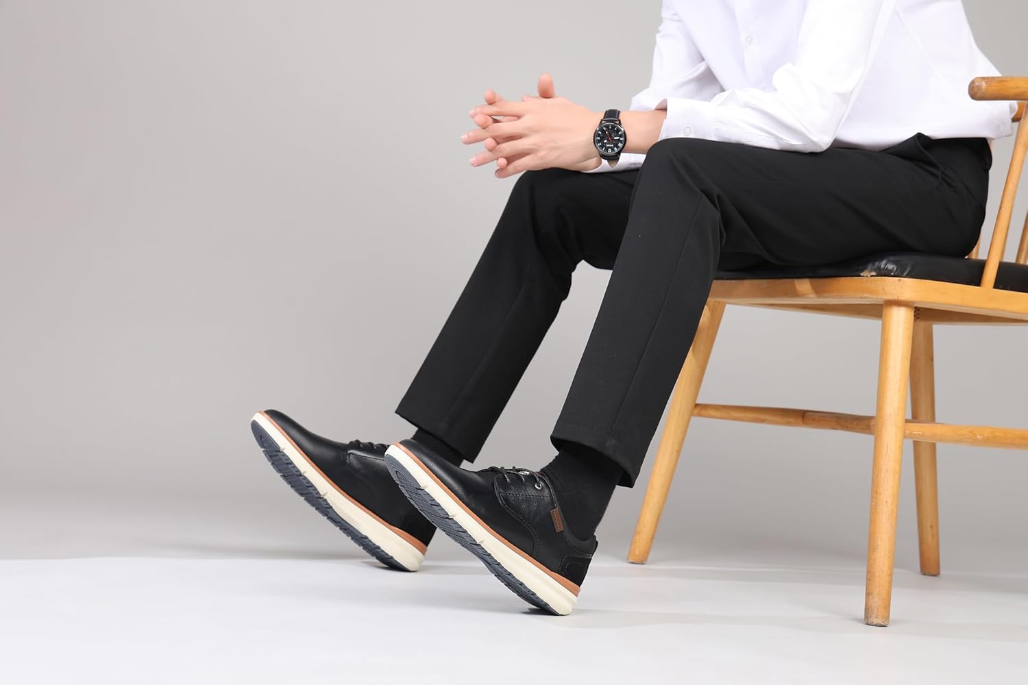 DECARSDZ Sapato social masculino casual Oxford para negócios, formal, Derby, tênis de caminhada A073, Preto, 42 em promoção! Veja a oferta e mais achadinhos de Sapatos 7 Hoje é o melhor dia para comprar DECARSDZ Sapato social masculino casual Oxford para negócios, formal, Derby, tênis de caminhada A073, Preto, 42 com aquele preço maroto! Promoção! Aproveite a oferta! 7