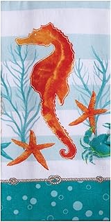 Kay Dee Designs - Toalla de cocina de caballito de mar, 45,7 x 71,1 cm, color azul