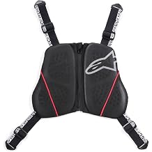 Alpinestars Nucleon Kr-C Chest Harness, XS/S, Black/White/Red