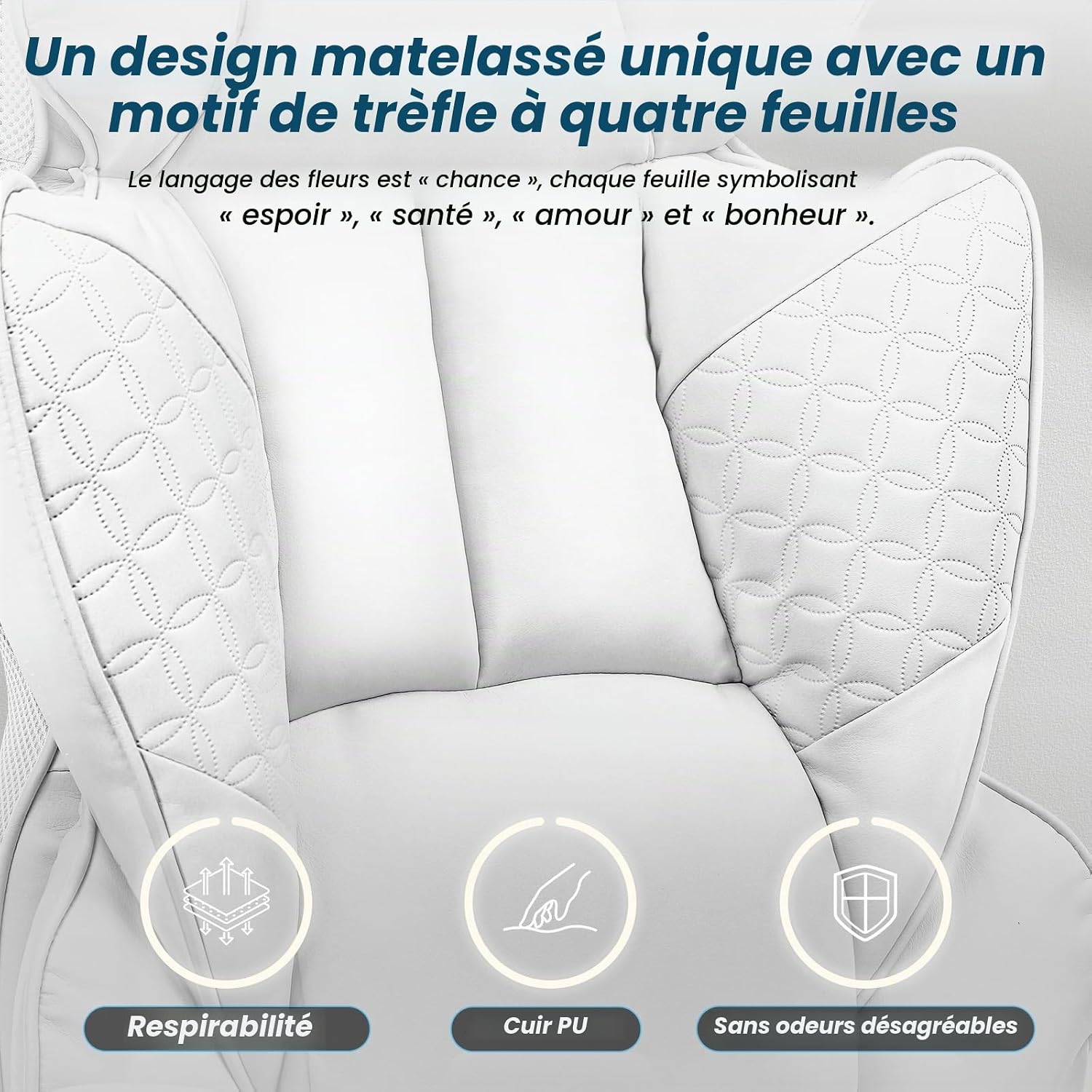 COMHOMA Chaise de Bureau 150KG – Produktfoto