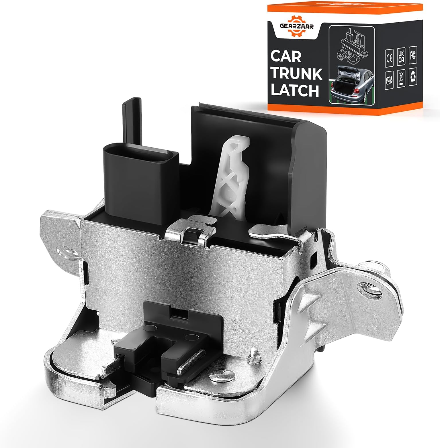 GEARZAAR Rear Tailgate Boot Lock Latch Actuator Trunk Boot Lid Liftgate Lock 7P0827505G, 7P0827505E Compatible with VW Sharan 7N 2010-2020 Models, F-CPAMZ00224