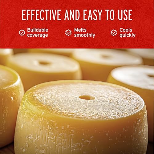 Miniatura 5 de Blended Waxes, Inc. Bloque de cera de queso para hacer queso, cera premium totalmente refinada para hacer queso