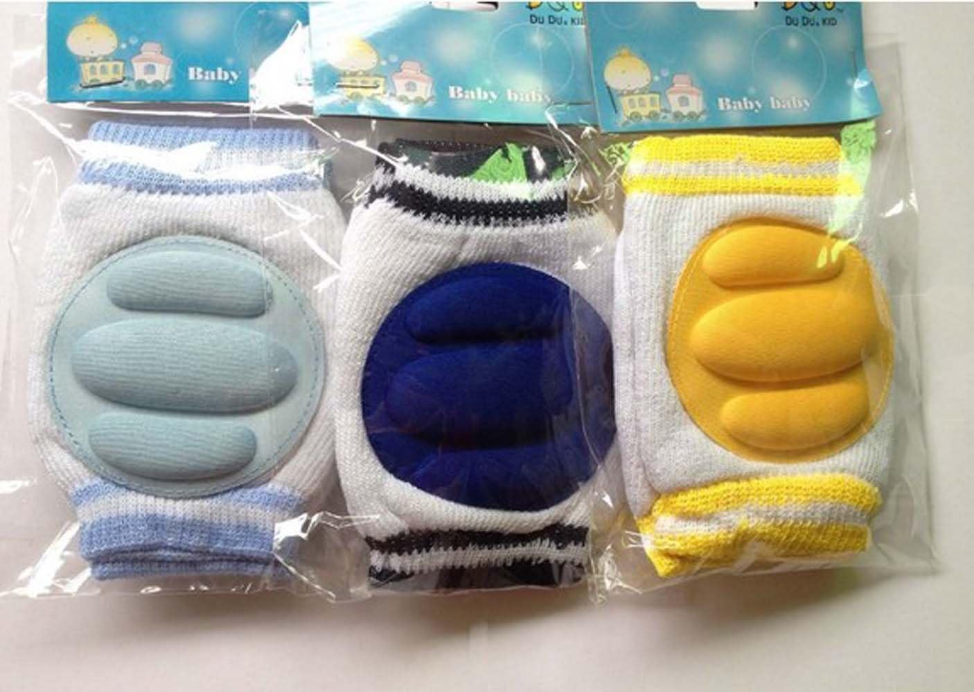 Investor Unisex Baby Crawling Toddler Knee Pads(3 Pack)