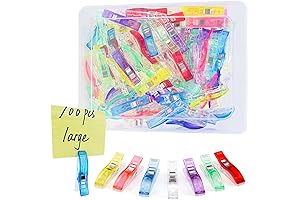 Doukey 100PCS Jumbo Quilt Clips: Your Sewing and Quilting Solutions