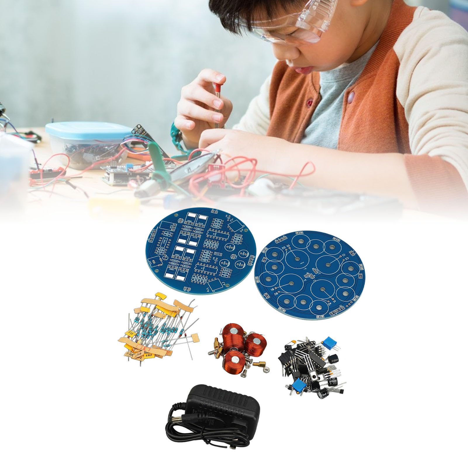 Kit de módulo de levitación magnética, núcleo de máquina de levitación de alta estabilidad con kit de soldadura para laboratorio escolar en casa