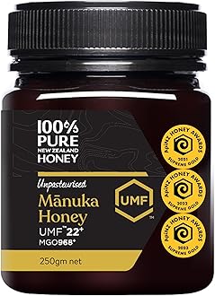 Manuka Honey UMF 22+ MGO 968+ 100% Pure New Zealand Certified Ultra Premium Raw 8.8 oz (250 g)