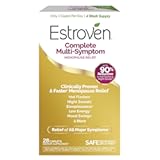 Estroven Complete Multi-Symptom Menopause Supplement for Women, 28 Ct., Clinically Proven Ingredient Provide Menopause Relief & Night Sweats & Hot Flash Relief* Drug-Free & Non-GMO